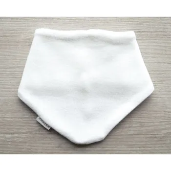 Nákrčník AMÁLKA Zateplený šátek na krk, bílá svetrovina