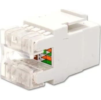 Síťový konektor Keystone XtendLan KESW5NNIPX Keystone, RJ-45, narážecí, CAT5e, 180°, narážení zezadu KESW5NNIPX