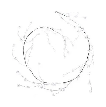 Vánoční dekorace Vánoční dekorace , průhledné matné korálky, 36/360