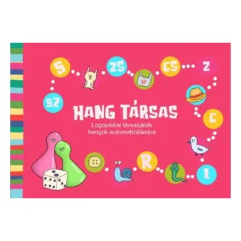 Umění Hang társas - Logopédiai társasjáték hangok automatizálására (Aigner Judit)(List)