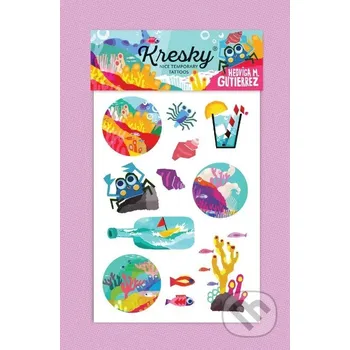 Doplněk ke knize Kresky: Pod hladinou - Hedviga Gutierrez (ilustrátor) Kresky