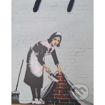 Doplněk ke knize Banksy taška upratovačka malá - CMA Group CMA Group