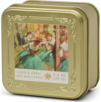 Svíčka Vonná sójová svíčka Paddywax Impressionist, Degas 'Dancers, Pink & Green' 99 g IMP0301EU vícebarevná MLC