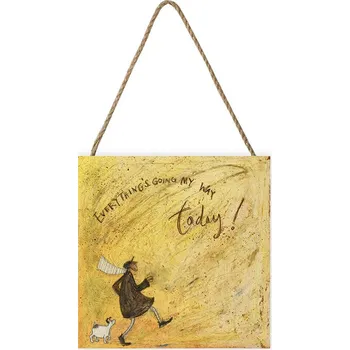 Obraz Dřevěný obraz Sam Toft - Everything's Going My Way Today!