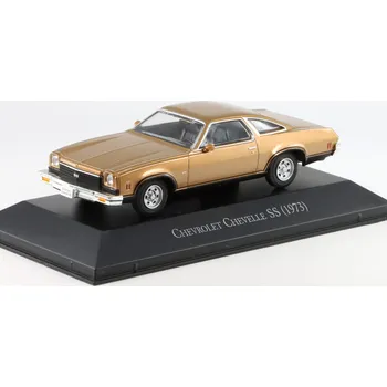 autíčko Altaya Chevrolet Chevelle SS 1973 1:43 - DeAgostini časopis s modelem Chevrolet Chevelle - kovový model