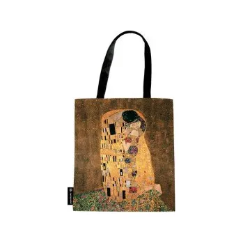 Městský batoh Plátěná taška Gustav Klimt: Polibek