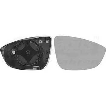 Autosklo Sklo do zrcátka, vnější zrcátko VAN WEZEL 5806838