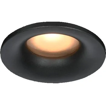 Bodové svítidlo Zapuštěné svítidlo 8,5 cm 1x GU10 IP44 černá ITALUX Barto DL-60327-IP44-BK