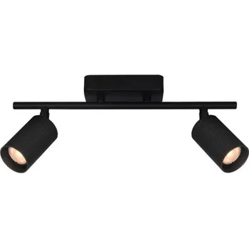 Bodové svítidlo Bodové svítidlo stropní / spot 2x GU10 černá ITALUX Tris SPL-46829-2-BK