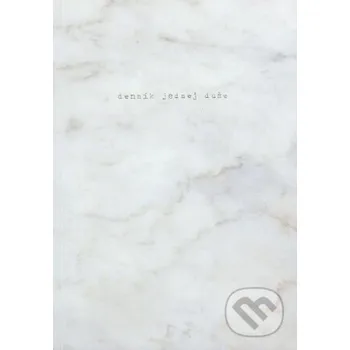 Doplněk ke knize Zápisník: Denník jednej duše - mramor - Denník jednej duše Denník jednej duše