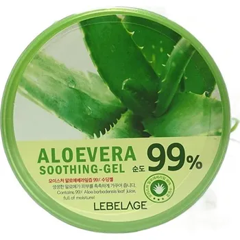 Pleťový krém LEBELAGE - Moisture Aloe Purity 100% Soothing Gel - Univerzální hydratační a zjemňující gel s Aloe - 300 ml