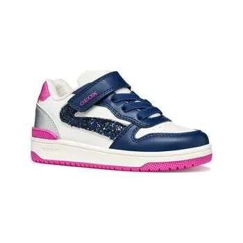 Dámská obuv Sneakersy Geox J Washiba Girl J55HXA 054AJ C1Z4R S Barevná 34