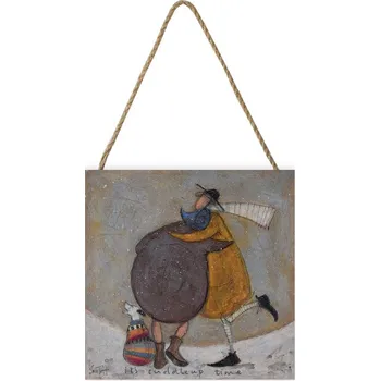 Obraz Dřevěný obraz Sam Toft - It's Cuddle Up Time