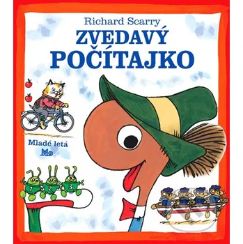 Leporelo Zvedavý Počítajko - Richard Scarry Slovenské pedagogické nakladateľstvo - Mladé letá