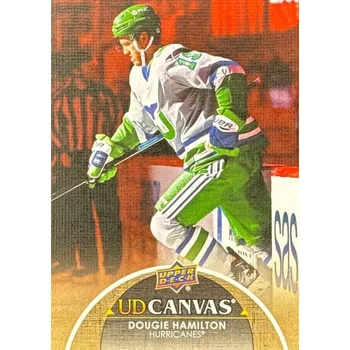 Sběratelská karetní hra insert karta DOUGIE HAMILTON 21-22 UD Ser. 1 Canvas číslo C14