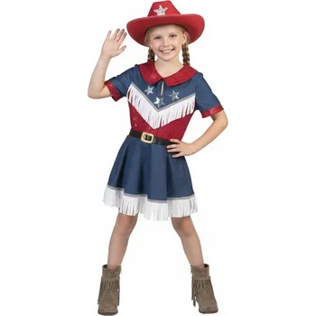 Karnevalový kostým Dětský kostým Kovbojka Lucy 152