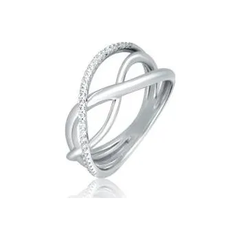 Náušnice Prsten 925/1000 - SVLR1260XK6BI57 JVD SVLR1260XK6BI57