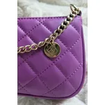 Call it spring FIALOVÁ KABELKA SE ZLATÝM ŘETÍZKEM