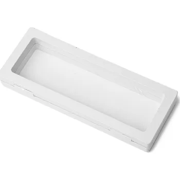 Rám na obraz 3D Rámeček na mince a šperky bílý 7x18x2 cm