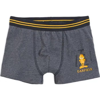 Chlapecké spodní prádlo Chlapecké boxerky GARFIELD tmavě šedé Velikost: 134-140