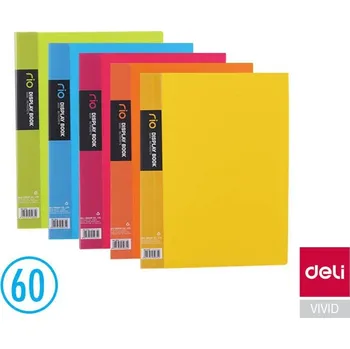 Katalogová kniha Deli RIO 60 listů