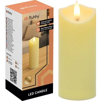 Svíčka Ruhhy LED svíčka/vložka 12,5x5cm 1ks 26484