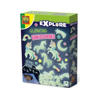Desková hra Świecące w nocy jednorożce Ses Creative (Hra)