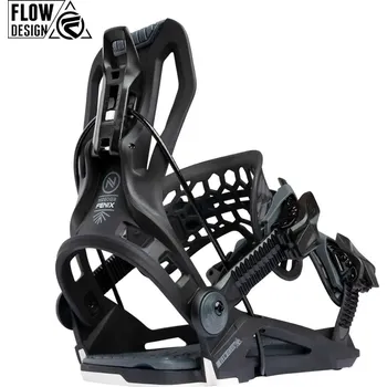 Vázání na snowboard NIDECKER vázání - Flow Fenix Black (MULTI) velikost: L