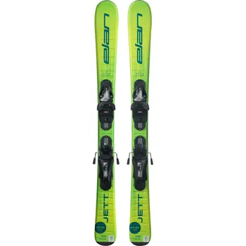Lyžování ELAN JETT JR SHIFT EL 7.5 Barva: Zelená, Velikost: 130