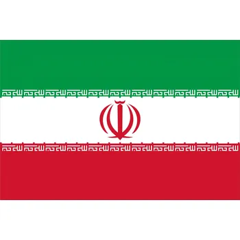 Vlajka Írán vlajka - 30 x 45 cm - tunel, karabina