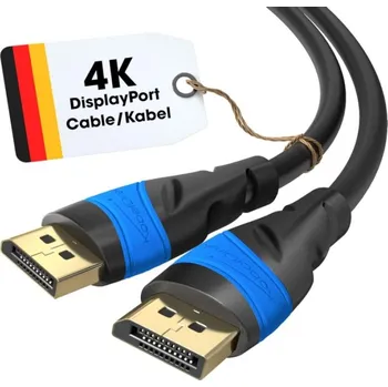 Video kabel Propojovací kabel KabelDirekt DisplayPort-Kabel 653, 5 m