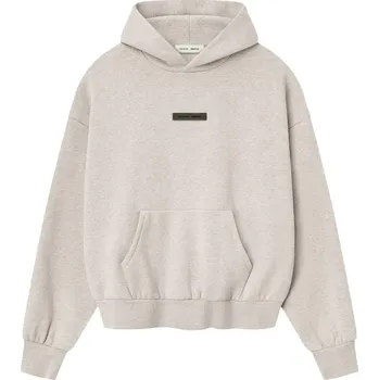 Pánská mikina Fear of God Essentials Classic Fleece Hoodie Heather Stone Velikost: XS