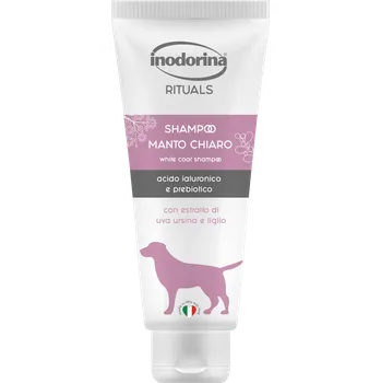 Kosmetika pro psa Šampon Inodorina pro světlou srst 250 ml