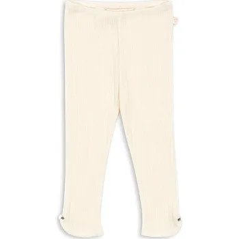 Dívčí oblečení Dětské bavlněné legíny Konges Sløjd PAPIN PANTS GOTS KS103958.9BYA béžová 01X, vel. 86