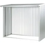 BIOHORT zadní stěna pro WoodStock vel. 150, tmavě šedá metalická