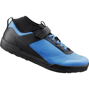 Pánské cyklistické tretry SHIMANO MTB obuv SH-AM702MB, modrá, 46