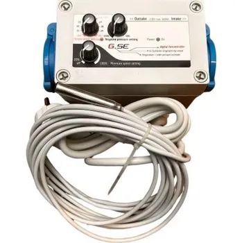 GSE Digitální regulátor teploty, podtlaku a min. rychlosti ventilátorů, výprodej