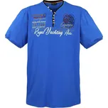 LAVECCHIA tričko pánské 608 nadměrná velikost 7XL modrá