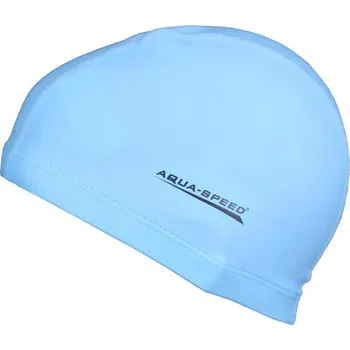 Plavecká čepice Aqua-Speed Best koupací čepice modrá sv. (VÝPRODEJ)