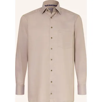 Pánská košile Olymp Pánská Košile Luxor Comfort Fit, khaki / šedá, 45