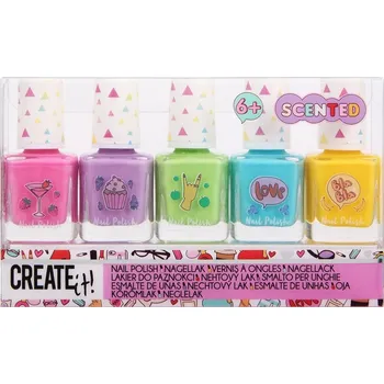 Přípravek na nehty Oxybag Canenco Dětská sada parfémovaných laků na nehty