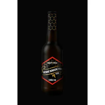 Pivo Medové pivo s chilli medovinou Elisa 0,33 l / 5,9%