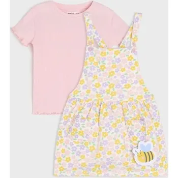 Dívčí kalhoty Sinsay - Žerzejová souprava - béžová - 158DJ-02X - 158DJ-02X-80