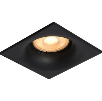 Bodové svítidlo Zapuštěné svítidlo 7,6 x 7,6 cm 1x GU10 černá ITALUX Aranta DL-61903A-BK