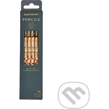 Doplněk ke knize Paperblanks - sada 4 tužiek Asterix & Obelix - Paperblanks Paperblanks