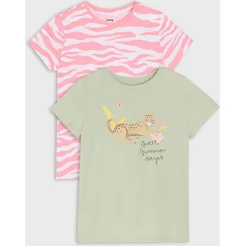 Sinsay - Sada 2&nbsp;triček - vícebarevná - 178EB-MLC - 178EB-MLC-104