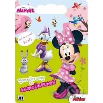 Leporelo Vymaľovanky so samolepkami Minnie (Disney)(Brožovaná)