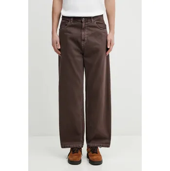 Džíny Carhartt WIP Brandon Pant, M, fialová, 49X