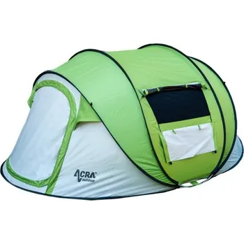 Stan Acra Outdoor ST30 samorozkládací stan pro 2-3 osoby/2seconds - zelený se zatmavením (VÝPRODEJ) + DÁREK