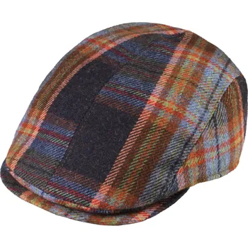 Čepice Fiebig - Headwear since 1903 Zimní pánská bekovka s ušníma klapkami od Fiebig - Shetland Jeans blue Velikost: 59 cm (L)